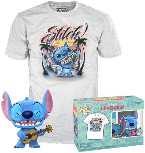Funko Pop&tee: - Lilo & Stitch- Ukelele Stitch(fl)- Xl - Collectibles