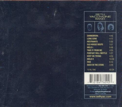 Yacovone,seth - Dannemora - Music CD