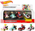 Hot Wheels - Hot Wheels Mario Kart Die Cast 4 Pack 2 - Collectibles