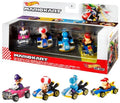 Hot Wheels - Hot Wheels Mario Kart Die Cast 4 Pack 4 - Collectibles