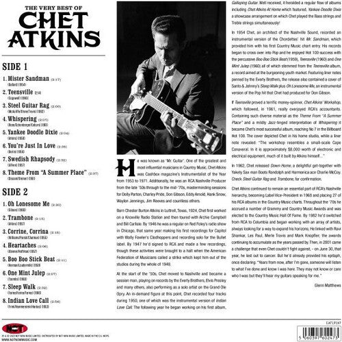 Chet Atkins - Very Best Of Chet Atkins - 180gm Vinyl