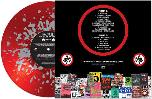D.R.I. - Greatest Hits [Red/Silver Splatter]