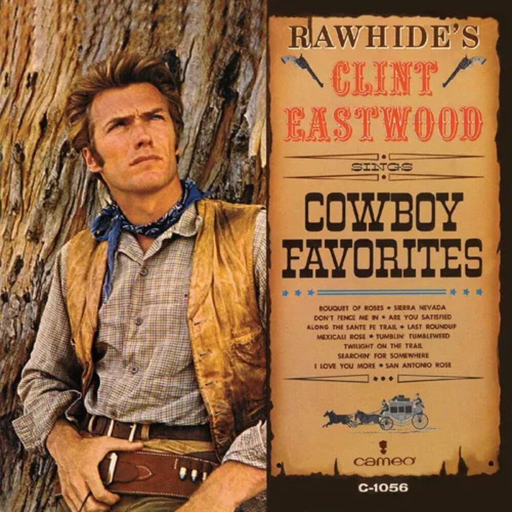 Rawhide's Clint Eastwood Sings Cowboy Favorites [Amber LP] Vinyl Record