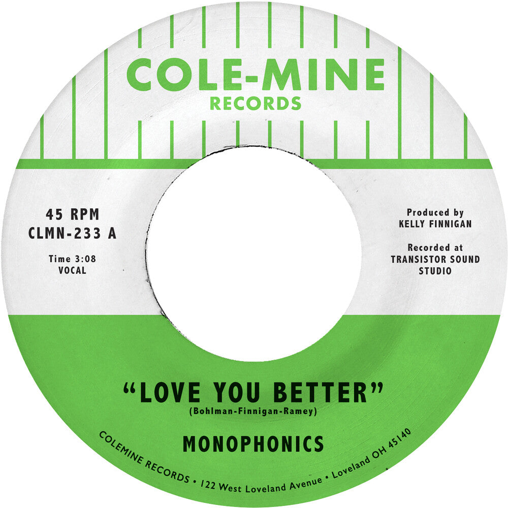 Love You Better / Shape Of My Teardrops [7" Vinyl] Vinyl Record