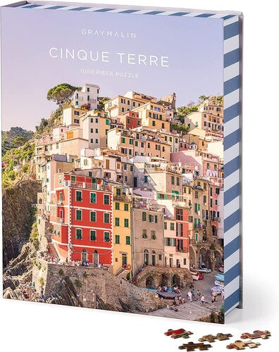 Galison - Gray Malin Cinque Terre 1000 Piece Book Puzzle - Games