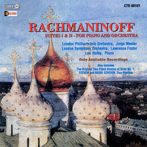 Rachmaninoff,sergei - Suites I & Ii For Piano And Orchestra - Music CD