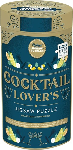 Ridleys Games - Cocktail Lovers 500 Piece Jigsaw Puzzle - Games