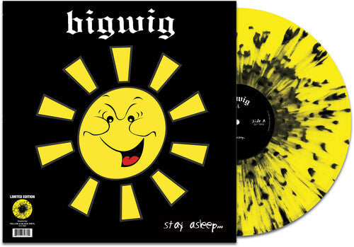 Bigwig - Stay Asleep [Yellow/Black Splatter]