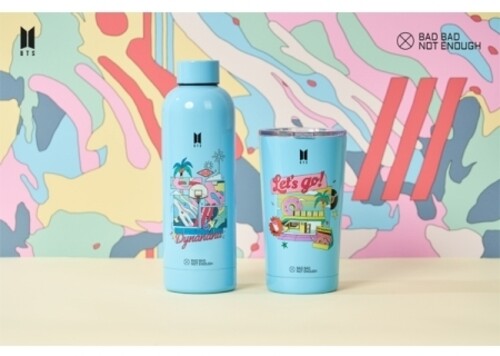 Bts - Bbne Bts Dynamite Water Tumbler - Skyblue - Collectibles