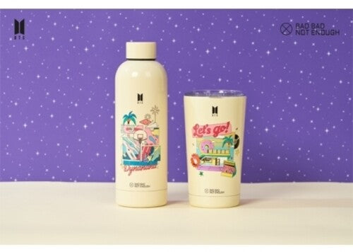 Bts - Bbne Bts Dynamite Water Bottle - Ivory - Collectibles