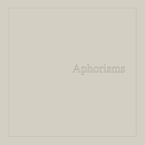 Lambkin,graham - Aphorisms - Music CD