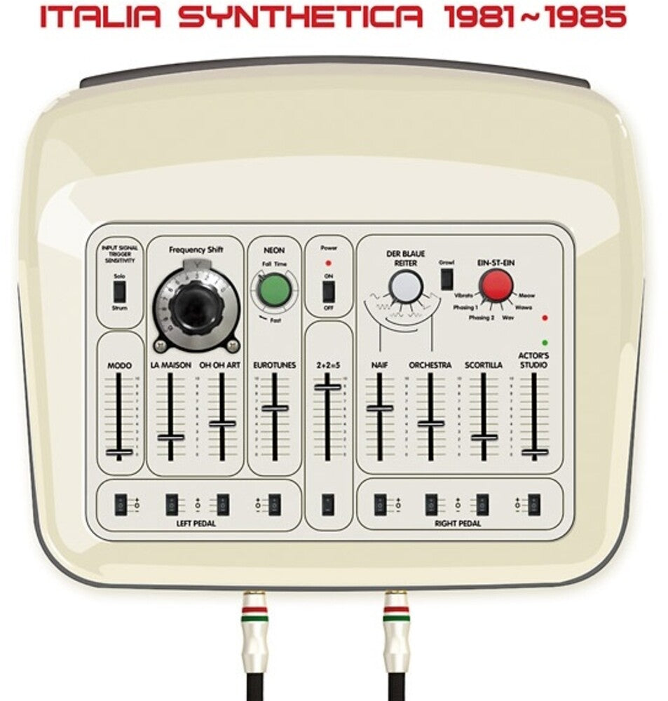 Italia Synthetica 1981-1985 / Various [Colored Vinyl] (Wht) Vinyl Record