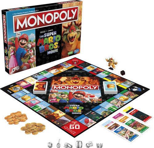 Monopoly Super Mario Movie - Monopoly Super Mario Movie - Games