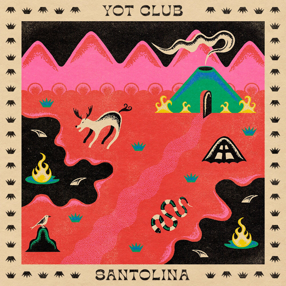 Santolina [Colored Vinyl] (Crem) (Pnk) Vinyl Record