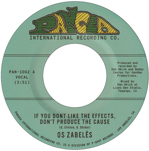 Os Zabeles - If You Don't Like The Effects - Vinyl Record