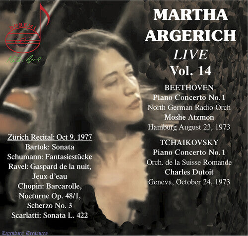 Bartok / Beethoven / Argerich - Martha Argerich Live Vol. 14 - Music CD