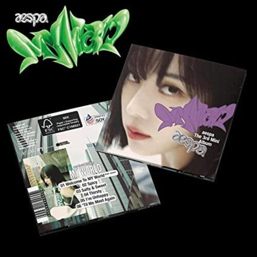 Aespa - My World - The 3rd Mini Album - Poster Ver. [winte - Music CD