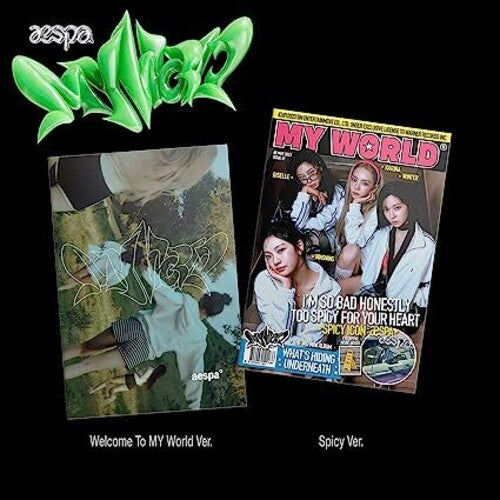 Aespa - My World - The 3rd Mini Album - Zine Ver. - Music CD