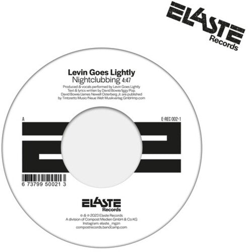 Levin Goes Lightly / Members - Nightclubbing / Model - Vinyl Record