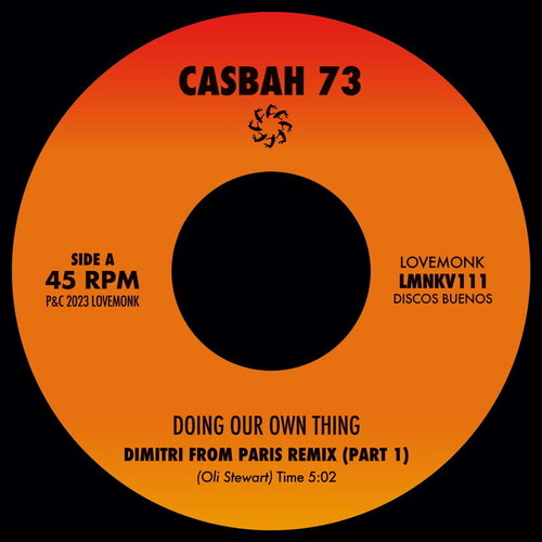 Casbah 73 - Doing Our Own Thing (dimitri From Paris Remixes) - Vinyl Record