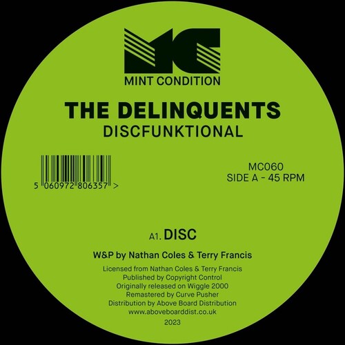 Delinquents - Discfunktional - Vinyl Record