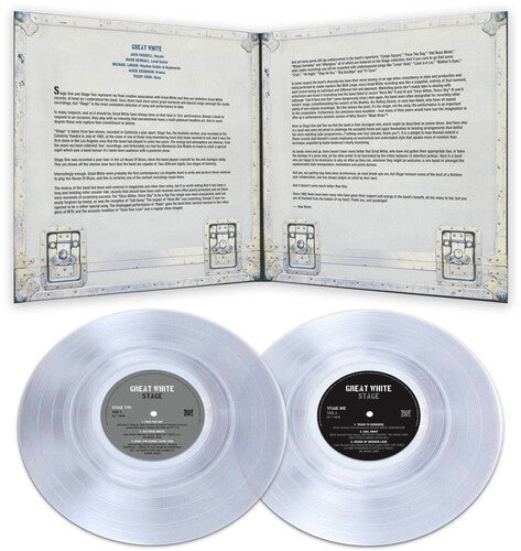 Great White - Stage [2LP Clear]