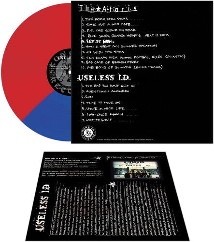 Ataris & Useless Id - Let It Burn [Red/Blue Split]
