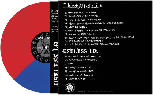 Ataris & Useless Id - Let It Burn [Red/Blue Split]