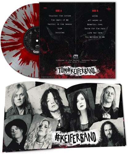 Tom Keifer - Rise [Silver/Red Splatter]