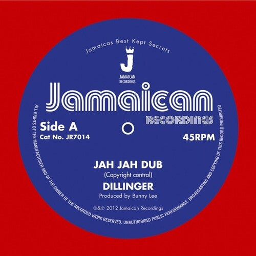 Dillinger - Jah Jah Dub / Social Version - Vinyl Record
