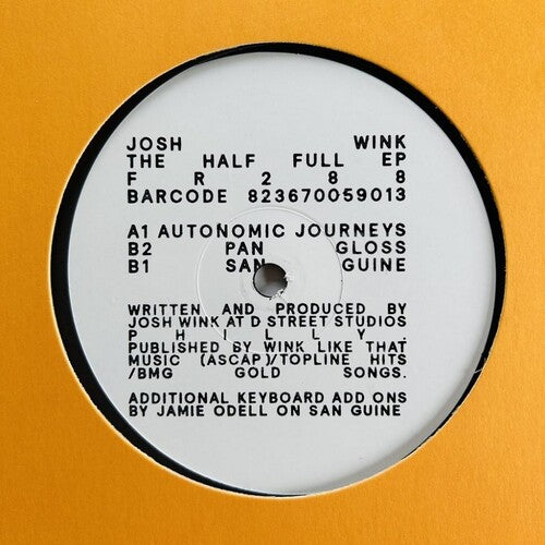Wink,josh - Half Full - Vinyl Record