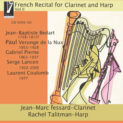 Fessard,jean-marc / Talitman,rachel - French Recital For Clarinet & Harp Vol Ii - Music CD