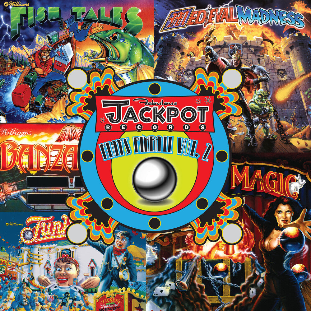 Jackpot Plays Pinball Vol. 2 - O.S.T. [Colored Vinyl] (Grn) Vinyl Record