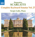Complete Keyboard Sonatas, Vol. 27 Music CD