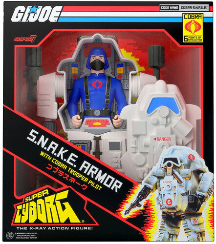 G.i. Joe Super Cyborg - S.n.a.k.e. Armor (gray) - G.i. Joe Super Cyborg - S.n.a.k.e. Armor (gray) - Collectibles
