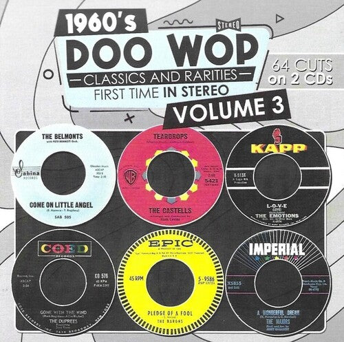1960s Doo Wop Classics And Rarities 3 / Various - 1960s Doo Wop Classics And Rarities 3 / Various - Music CD