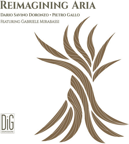 Sardone / Doronzo / Mirabassi - Reimagining Aria - Music CD