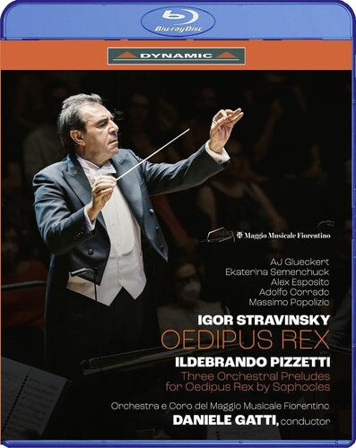 Pizzetti / Stravinsky / Glueckert - Three Orchestral Preludes For Oedipus Rex By - Blu-ray