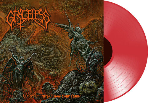 Graceless - Where Vultures Know Your Name - Red - Vinyl Record