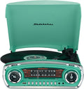 Studebaker Sb6057te Retro Trntbl 3spd Bt Teal - Studebaker Sb6057te Retro Trntbl 3spd Bt Teal - Turntable