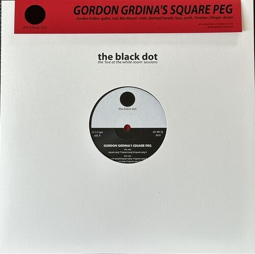 Grdina,gordon / Square Peg - Live At The White Room - Vinyl Record