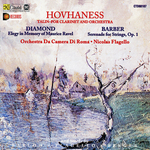 Hovhaness,alan - Talin: Concerto For Clarinet And String Orchestra - Music CD