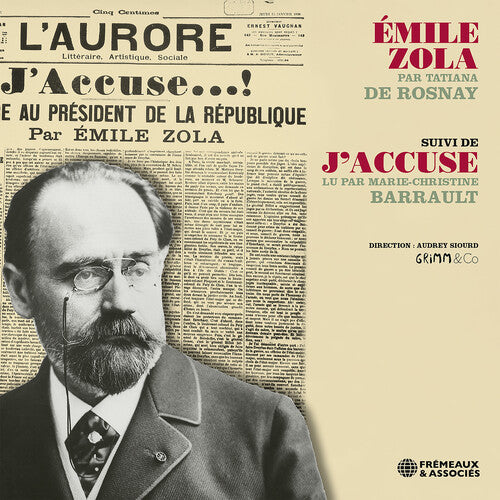 Rosnay,tatiana / Zola,emile - Emile Zola Par Tatiana De Rosnay Suivi De - Music CD