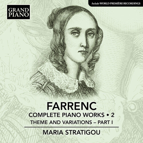 Farrenc / Stratigou - Complete Piano Works, Vol. 2 - Variations - Music CD
