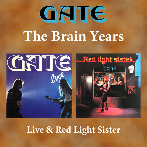 Gate - Brain Years: Live & Red Light Sister - Music CD