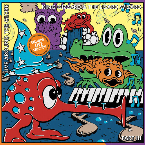 King Gizzard & The Lizard Wizard - Live Around The Globe: Part Iii - Vinyl Record