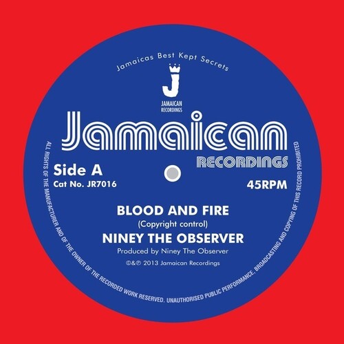 Niney The Observer - Blood & Fire / Brimstone & Fire - Vinyl Record