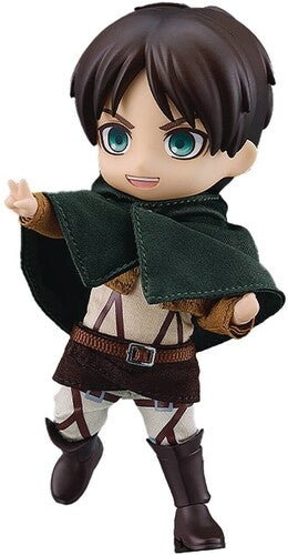 Good Smile - Attack On Titan Eren Yeager Nendoroid Doll Af - Collectibles