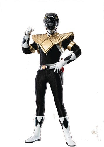 Threezero - Figzero Dragon Shield Black Ranger 1/6 Scale Figur - Collectibles