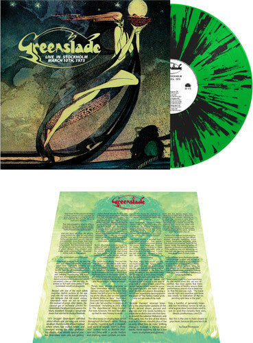 Greenslade - Live In Stockholm - March 10th, 1975 [Green/Black Splatter]